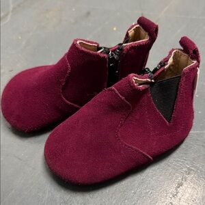 Little love bug Burgundy Kids Shoes